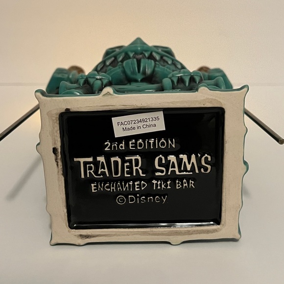 Disney Parks Disneyland Trader Sams Mansion Gargoyle Tiki Mug 2nd Edition - Picture 5 of 5